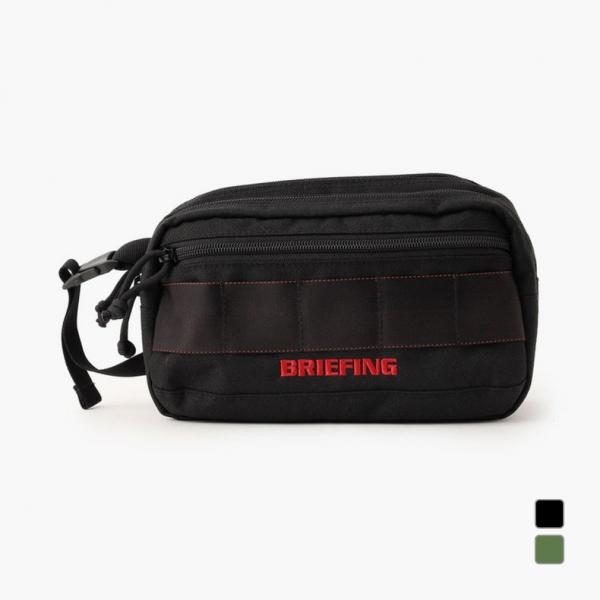 ブリーフィング　BRIEFING ゴルフ　ダブルジップポーチ ブリーフィング（BRIEFING）（メンズ）ゴルフ ポーチ TURF