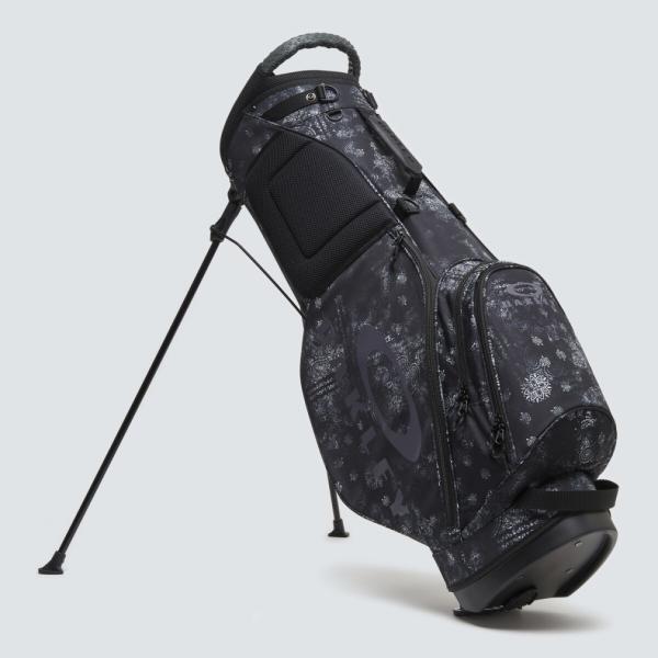 D　OAKLEY スタンドキャディバッグ ホワイト OAKLEY オークリー 日本正規品 SKULL STAND 17.0 FW ( スカル