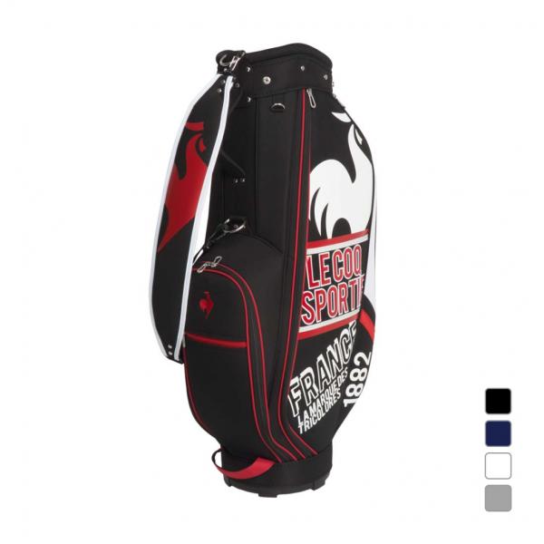 ◇GOLF5限定モデル。ポリエステル素材にルコックらしいグラフィックを用い、ブランドロゴはエナメル素材を使用することで立体感のある印象に。9.0型の軽量モデルで持ち運びも容易。※ネームプレート付属無し ■カラー(メーカー表記)： ネイビー(...