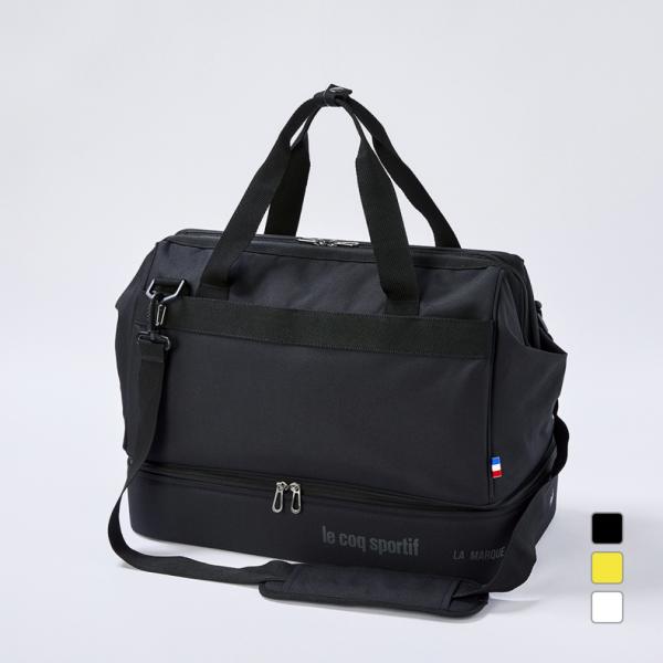 【超美品】le coq ルコックボストンバッグ QQBVJA042 ブラック 超美品】le coq ルコックボストンバッグ QQBVJA042 ブラック