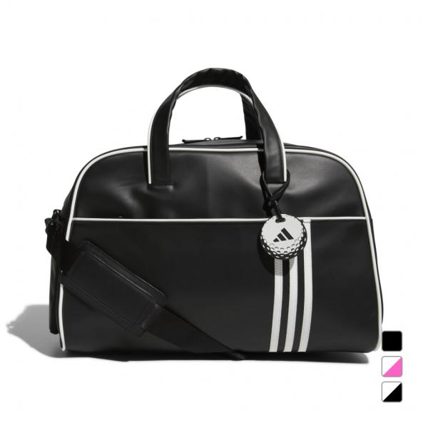 ゴルフ adidas ボストンバック ゴルフシューズ入れ セット 美品 adidas ボストンバッグ 合成皮革 ボストンバッグ「adidas Golf