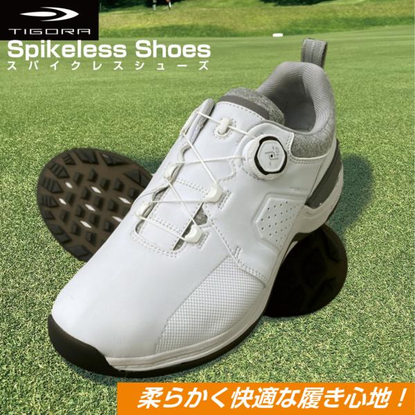 TIGORA ホワイト ゴルフシューズ　新品未使用品　24.5 alpen-group_0443131812