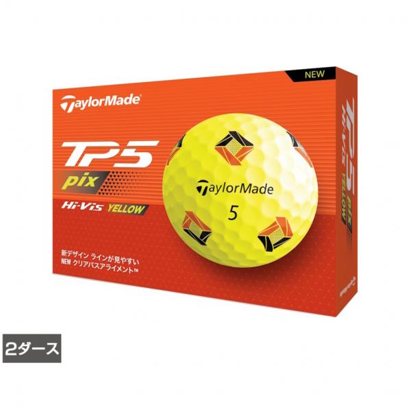 TaylorMade（テーラーメイド） TMJ24 TP5 pix YLW イエロー N9509001 2