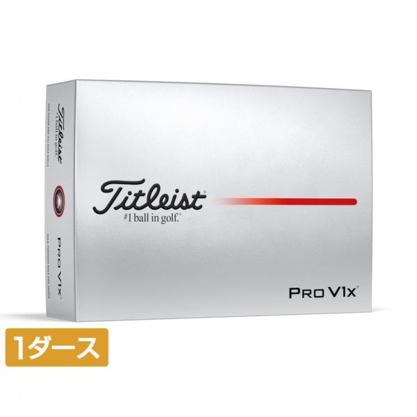 Titleist - タイトリスト　pro v1x 2ダース Titleist タイトリスト PRO V1X 25 ダブルナンバー プロV1X