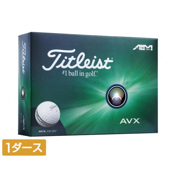 ゴルフボール　新品 Titleist 36球 Titleist タイトリスト AVX AIM 360 エイヴィエックス エイム