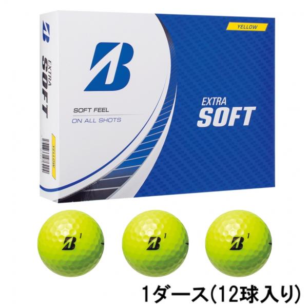 BRIDGESTONE GOLF ブリヂストン EXTRA SOFT イエロー エキストラソフト