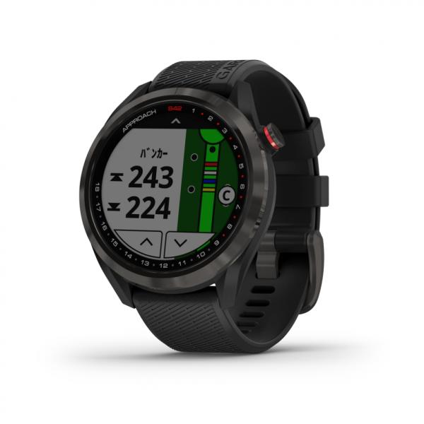 GARMIN 距離計 ガーミン S42 ゴルフ 距離測定器 クラブ番手の