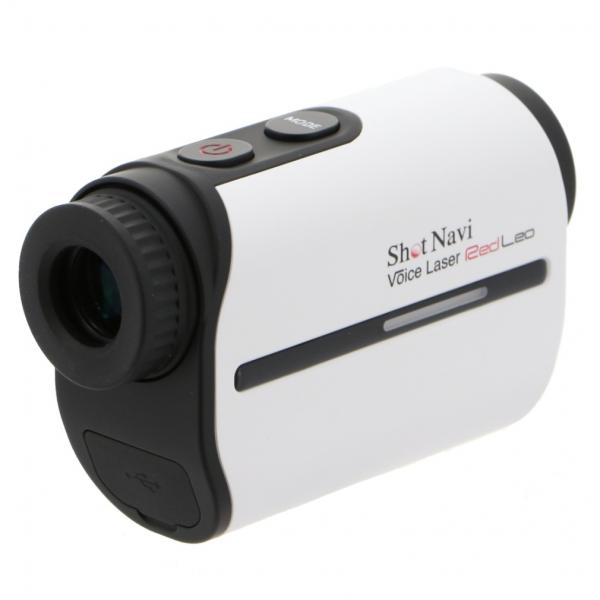 レーザー距離計 ショットナビ Voice Laser Red Leo WH ボイスレーザー 
