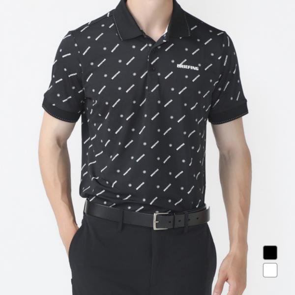ブリーフィング ゴルフウェア 半袖シャツ 春 夏 MS MONOGRAM