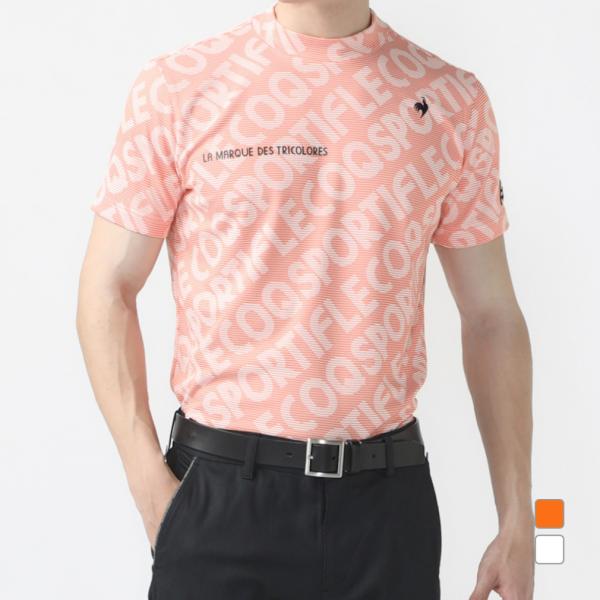 le coq sportif golf - le coq sportif golf ルコック ロゴ モックネック シャツ qgmxja331.jpg