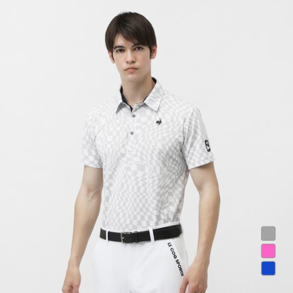 le coq sportif golf - ルコックスポルティフ　ゴルフ　ノースリーブ　オールインワン　M　シャツ　パンツ le coq sportif GOLF ルコックスポルティフ ゴルフ ゴルフウェア