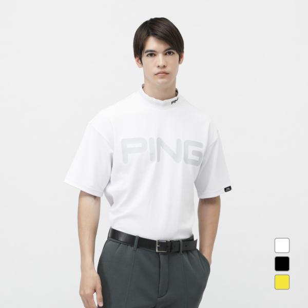 PING ピン ゴルフウェア 半袖シャツ 春 夏 ダブルメッシュ半袖