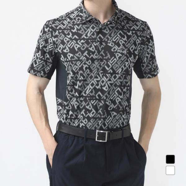 PING ポロシャツ＆ショーツセット　新品　Mサイズ　ゴルフウエア　ピンメンズ PING ポロシャツ＆ショーツセット 新品 Mサイズ ゴルフウエア