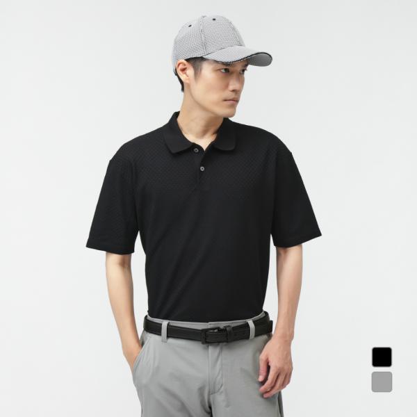 TIGORA（ティゴラ） ゴルフウェア 半袖シャツ 秋 冬 半袖ニット TR