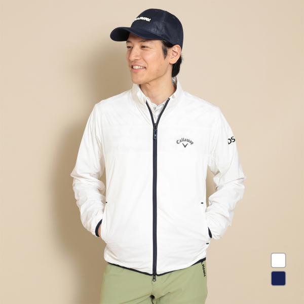 Callaway ウィンドブレーカー ホワイト キャロウェイ Callaway メンズ ゴルフ 長袖ウインドブレーカー