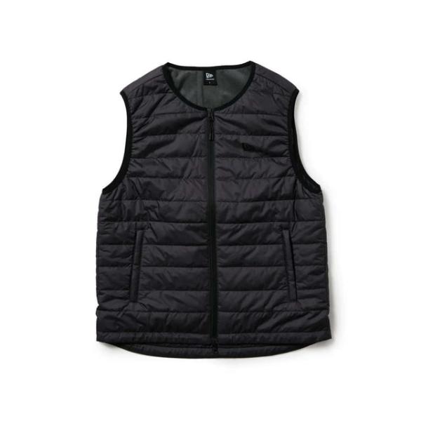 ニューエラ ゴルフウェア 中綿ベスト 秋 冬 GF LT INSULATED VEST VERTICAL GRA 15129460 メンズ NEW ERA