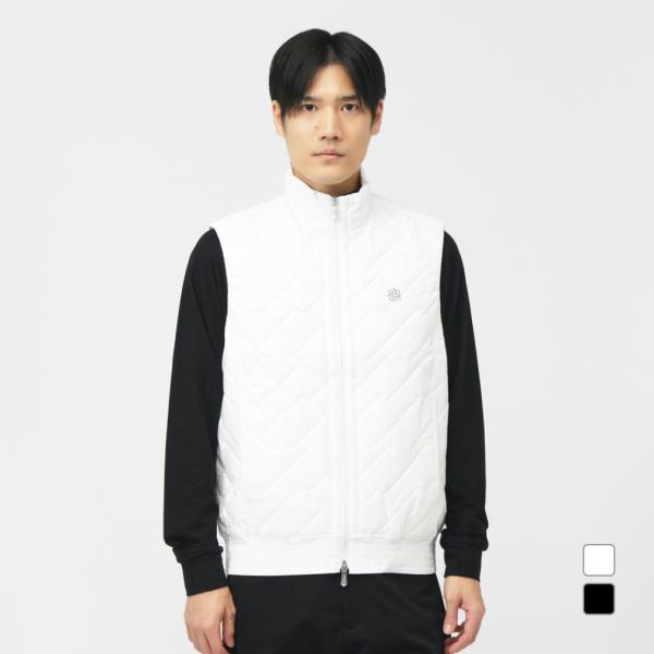 St Andrews メンズベスト Mサイズ ゴルフ　セントアンドリュース St ANDREWS セントアンドリュース ゴルフウェア ベスト 秋 冬 ドット