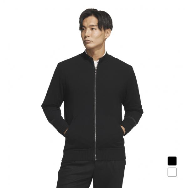 adidas（アディダス） ゴルフウェア 長袖シャツ 秋 冬 防風 フルジップ