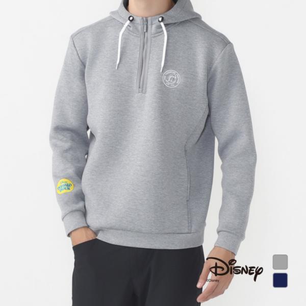 Disney（ディズニー） ゴルフウェア 長袖トレーナー 秋 冬 メンズアイ