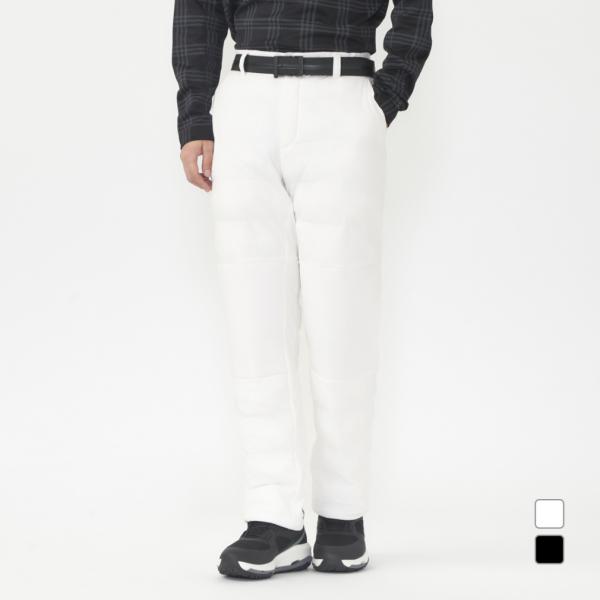 ※こちらの商品は裾スピンドル仕様のため裾上げ加工を承っておりません。 ◇寒い時期のプレーを快適にする中綿パンツ。表地にはストレッチ素材を使用し動きやすい。裾はドローコード付きで好みの幅に調節可能。撥水・防風機能付きで小雨や寒い時期でも快適な...