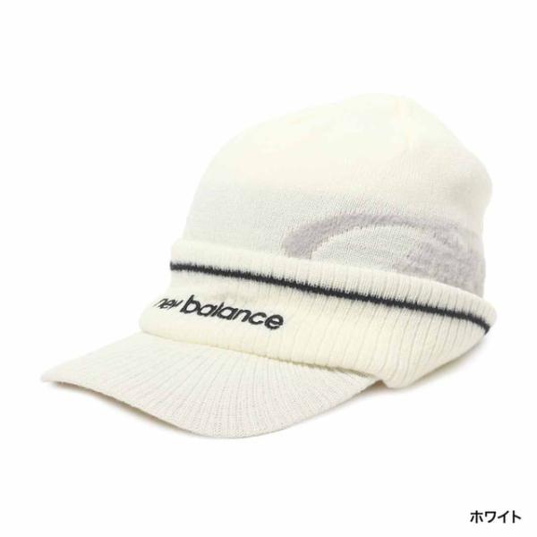 ニューバランス ゴルフウェア ニット帽子 秋 冬 BRIM BEANIE 0126287008 メンズ New Balance