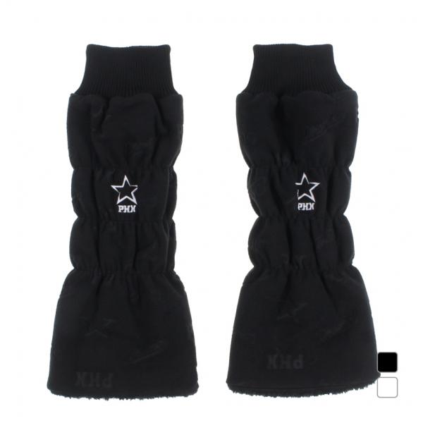 新品未使用　MARK & LONA 黒 レッグウォーマー フリース reonard_1-240001149570