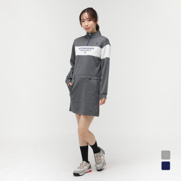 【美品】ルコック ゴルフウェア ジップアップ ニット ジャケット レディース 美品】ルコック ゴルフウェア ジップアップ ニット ジャケット
