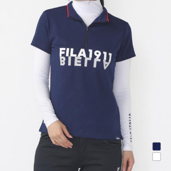 FILA（フィラ） ゴルフウェア セットシャツ 秋 冬 半袖シャツ＋