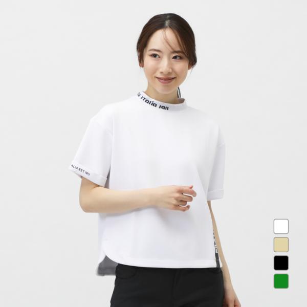 FILA フィラ ゴルフウェア 半袖シャツ 春 夏 モックネックシャツ