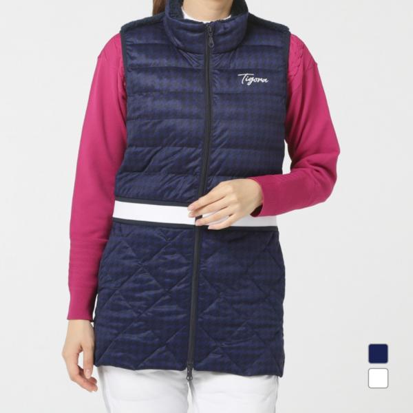 ◇寒い冬のプレーを快適にするフロントフルジップタイプの中綿チュニック ◇表地は千鳥柄プリントで動きを妨げないストレッチ素材を使用。 ◇中綿は発熱機能付き粒綿を使用し、背中部分にはアルミプリント素材を使用しているのでとても暖かい ◇小雨程度な...