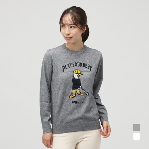 マルボンゴルフ レディース セーター トレーナー 長袖 ゴルフ秋冬春人気 マルボンゴルフ Malbon レディース セーター 長袖秋冬春 マル