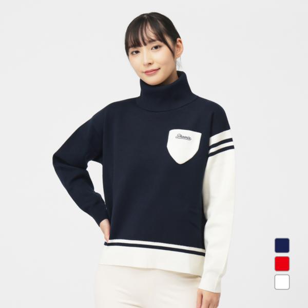 PING（ピン） レディース ゴルフウェア 長袖セーター 秋 冬 オフ