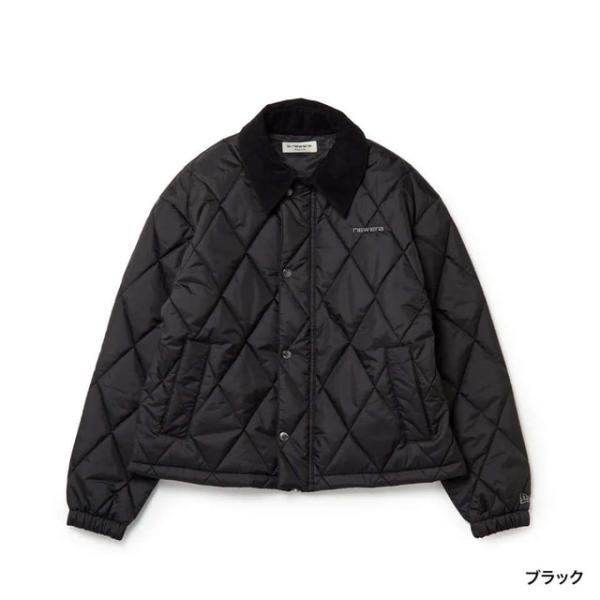 ニューエラ レディース ゴルフウェア 中綿ジャケット 秋 冬 GFW INSULATED D QUILT JACKET BLK 15129417 NEW ERA