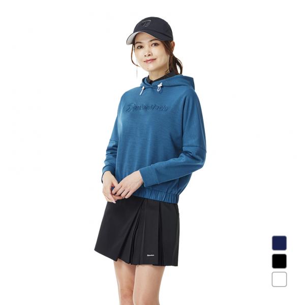 お値下げ【Taylor Made 】クロップド丈フーディとスカートのセットアップ TaylorMade テーラーメイド レディース ゴルフウェア 長袖