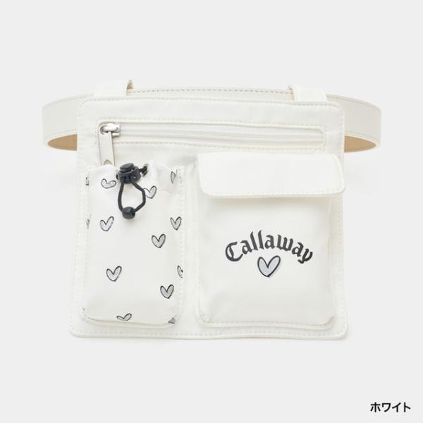 キャロウェイ レディース ゴルフウェア ベルト 秋 冬 LOVE Callaway ポーチ付きベルト C26292205 Callaway