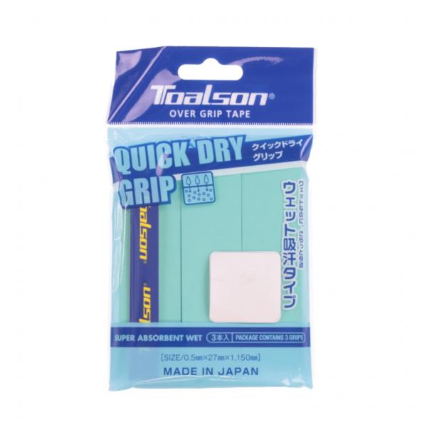 TOALSON（トアルソン） クイックドライグリップ 3本入 グリーン