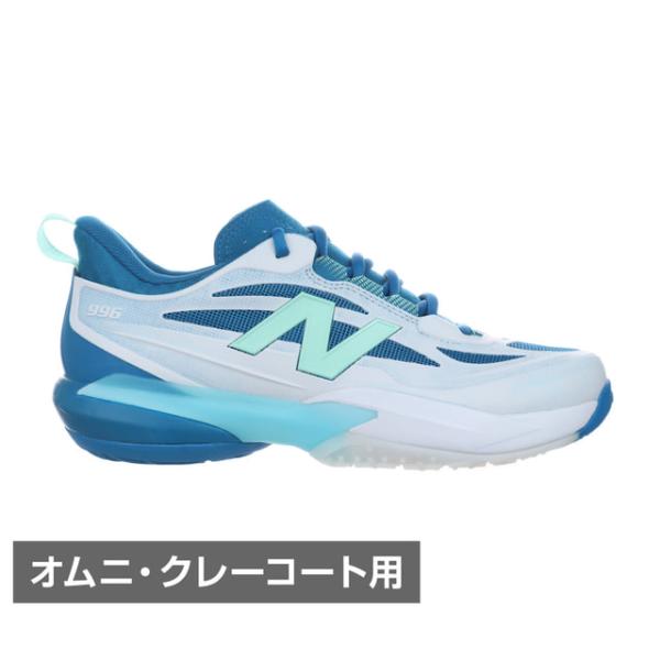 ニューバランス Tennis FuelCell 996 v7 O WO9969AG レディス テニス オムニクレー用シューズ D フューエルセル : ブルー New Balance