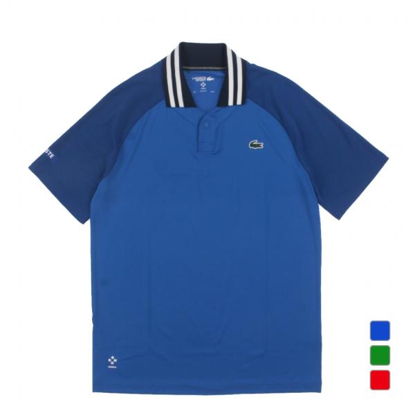 ラコステ メンズ テニス 半袖ポロシャツ ダニール・メドベージェフ 変形ポロシャツ MEN S S S POLO DH7381 LACOSTE
