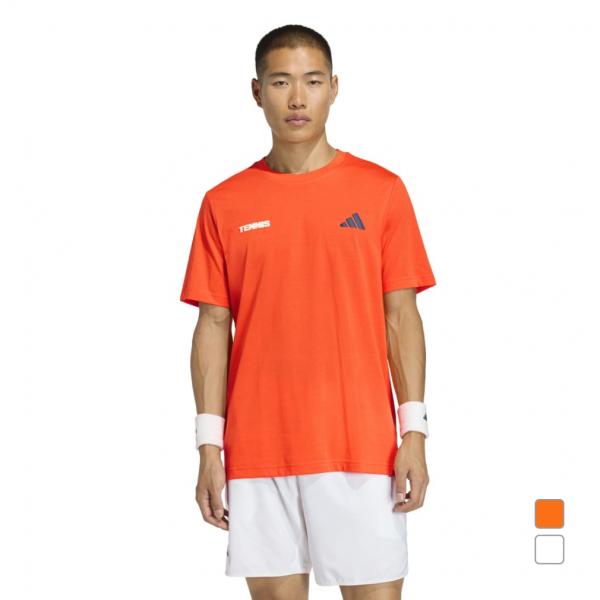 adidas（アディダス） メンズ テニス 半袖Tシャツ テニス ホットエッグ