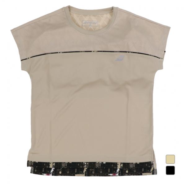 Babolat バボラ レディス テニス 半袖Tシャツ PURE SHORT SLEEVE