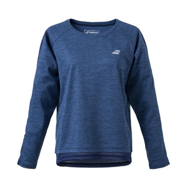 Babolat（バボラ） レディス テニス 長袖Tシャツ PURE SHORT SLEEVE
