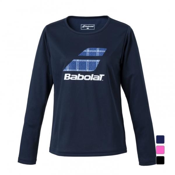 Babolat（バボラ） レディス テニス 長袖Tシャツ PURE LONG SLEEVE