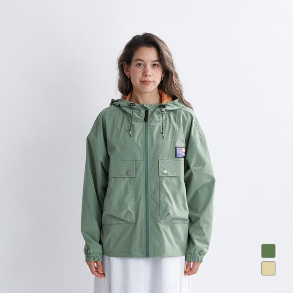 ロキシー(ROXY) Lサイズ中綿ジャケットサーフ サーフィン ウェアWEAR ROXY 2024春夏 ロキシー レディース サーフ ジャケット GREEN
