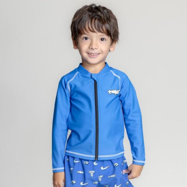 ナイキ ジュニア キッズ 子供 マリン ラッシュガード SS26 トドラーボーイズジップ付きラッシュガード 1991131 NIKE