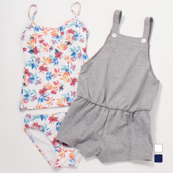 サロペット ビキニ 3点セット