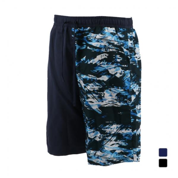 ※ブラウザやお使いのモニター環境により、掲載画像と実際の商品の色味が若干異なる場合がございます。◇アシンメトリーのデザインが特徴のサーフトランクスです。■カラー(メーカー表記)：ネイビー(NV：ネイビー)ブラック(BK：ブラック)■素材：ポ...