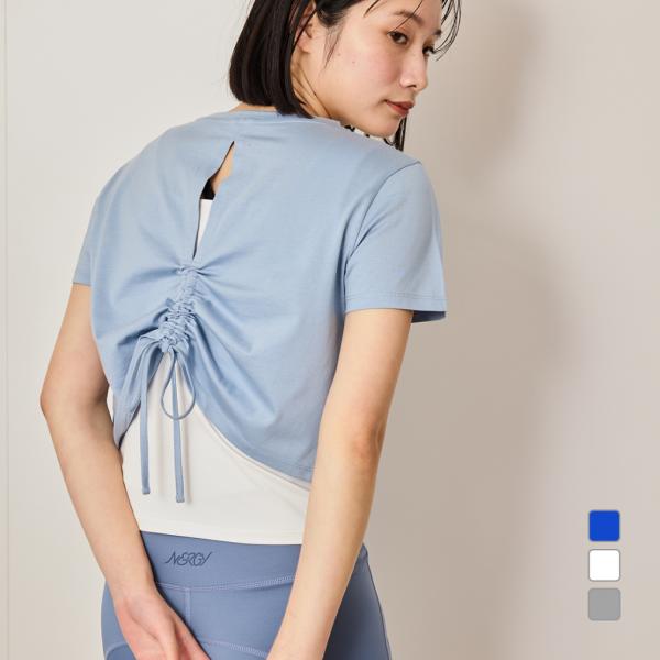 ナージー レディース 半袖 Tシャツ セットT NJQ35000 スポーツウェア