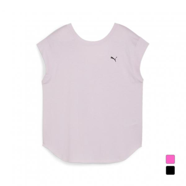 PUMA（プーマ） レディース 半袖 Tシャツ STUDIO FOUNDATIONS SS T