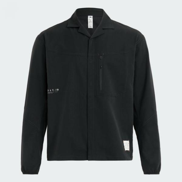 アディダス メンズ アウター RUN WV SHIRT U OFT99 KL8278 スポーツウェア ： ブラック adidas