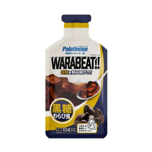 パラチノース WARABEAT！！ 黒糖 エネルギージェル ワラビート Palatinose